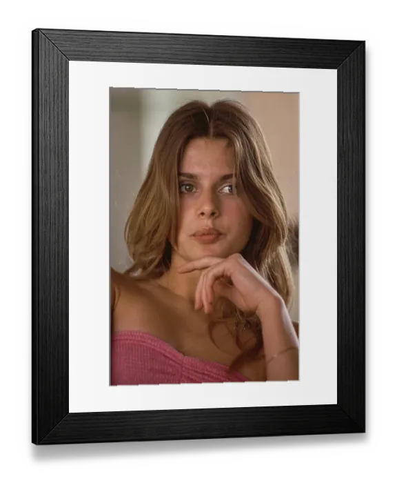 Framed Print : Nastassja Kinski, German Fashion Model & Actress Framed Print : Nastassja Kinski, German Fashion Model & Actress