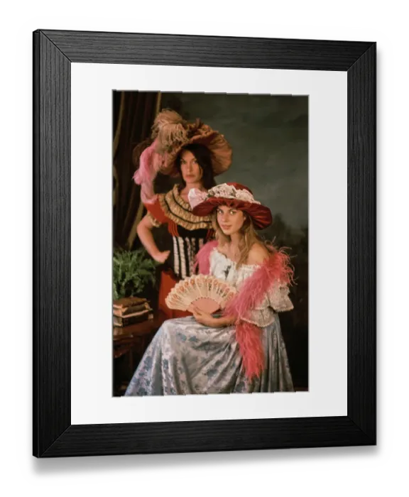 Framed Print : Brigitte Tocki & Nastassja Kinski, 1977 Framed Print : Brigitte Tocki & Nastassja Kinski, 1977