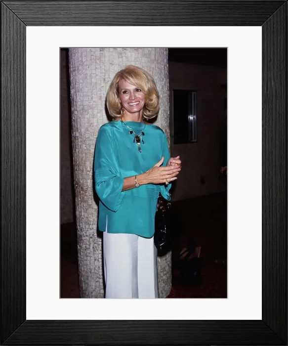 Framed Print : Angie Dickinson Attends NBC Affiliates Dinner Framed Print : Angie Dickinson Attends NBC Affiliates Dinner