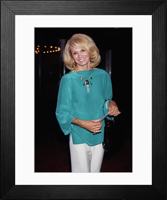 Framed Print : Angie Dickinson Attends NBC Affiliates Dinner Framed Print : Angie Dickinson Attends NBC Affiliates Dinner