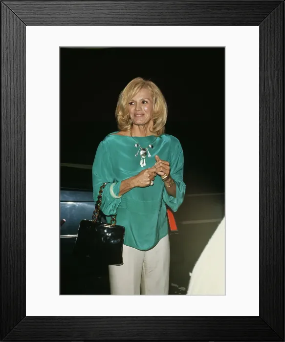 Framed Print : Angie Dickinson Attends NBC Affiliates Dinner Framed Print : Angie Dickinson Attends NBC Affiliates Dinner