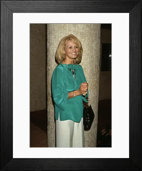 Framed Print : Angie Dickinson Attends NBC Affiliates Dinner Framed Print : Angie Dickinson Attends NBC Affiliates Dinner