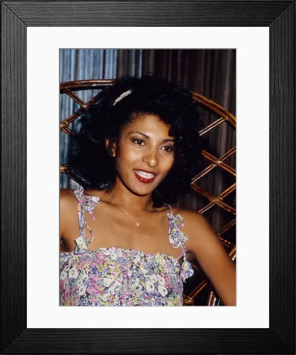 Framed Print : Pam Grier Portrait Session Framed Print : Pam Grier Portrait Session
