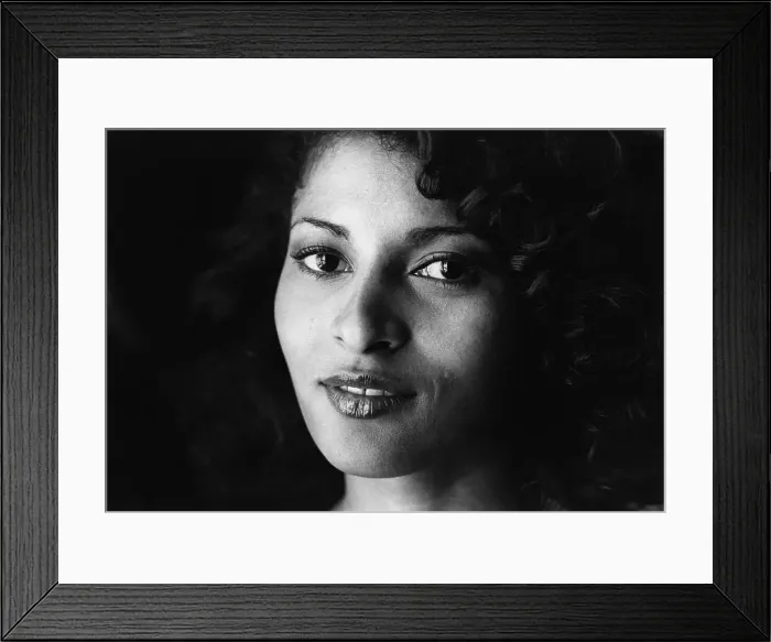 Framed Print : Pam Grier Portrait Session Framed Print : Pam Grier Portrait Session