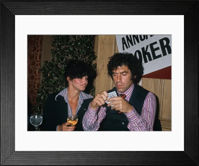 Framed Print : Sting Trophy Poker Championship