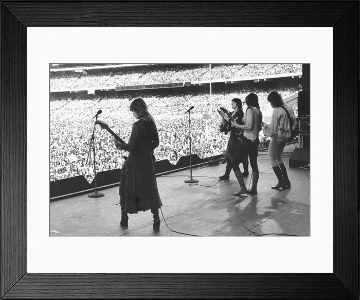 Framed Print : Heart Performing In Oakland Framed Print : Heart Performing In Oakland