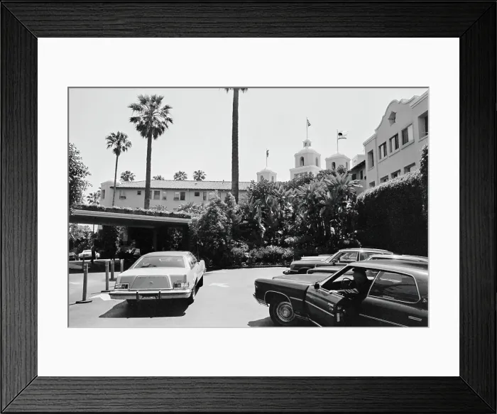 Framed Print : Beverly Hills Hotel, Sunset Boulevard, Beverly Hills
