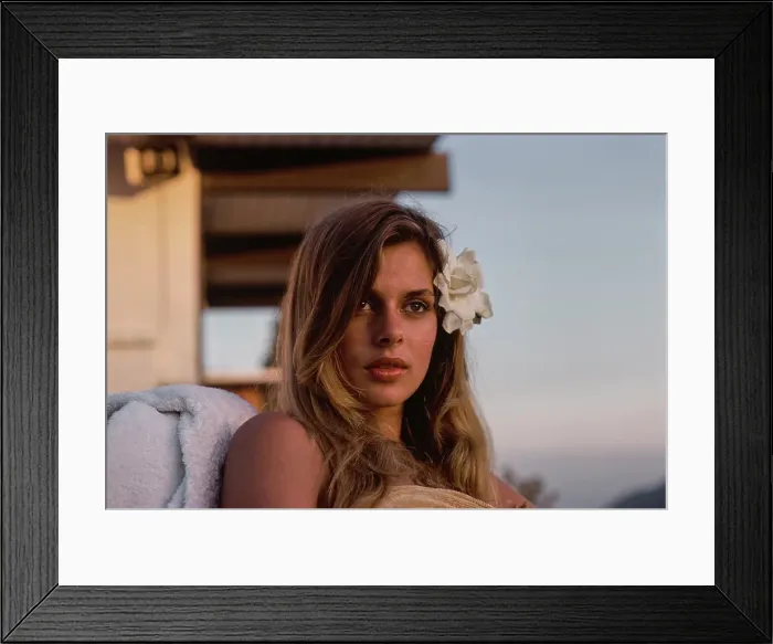Framed Print : Nastassja Kinski, German Fashion Model & Actress
