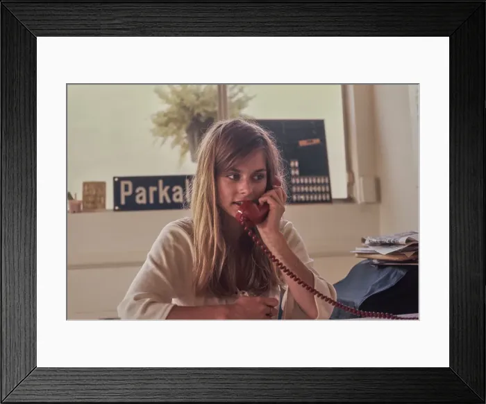 Framed Print : Nastassja Kinski, German Fashion Model & Actress