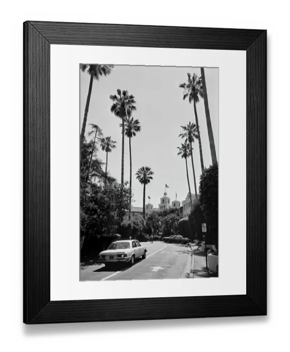 Framed Print : Beverly Hills Hotel, Sunset Boulevard, Beverly Hills Framed Print : Beverly Hills Hotel, Sunset Boulevard, Beverly Hills