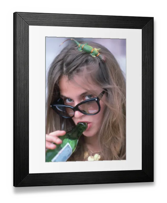 Framed Print : Nastassja Kinski Portrait Session