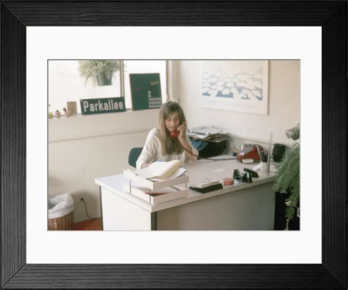Framed Print : Nastassja Kinski Portrait Session