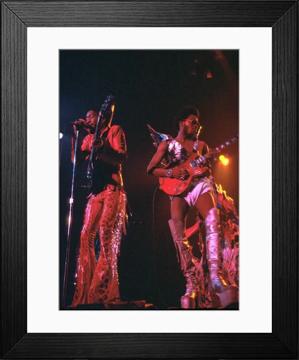 Framed Print : Parliament Performing At The LA Coliseum Framed Print : Parliament Performing At The LA Coliseum