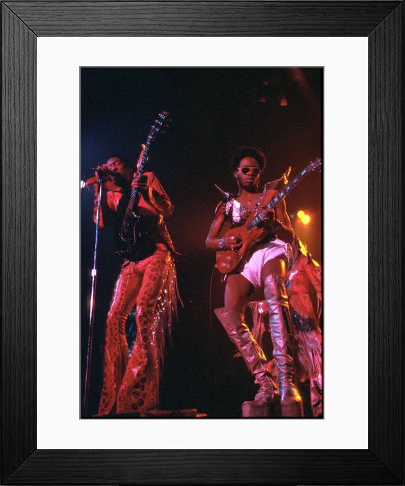 Framed Print : Parliament Performing At The LA Coliseum Framed Print : Parliament Performing At The LA Coliseum