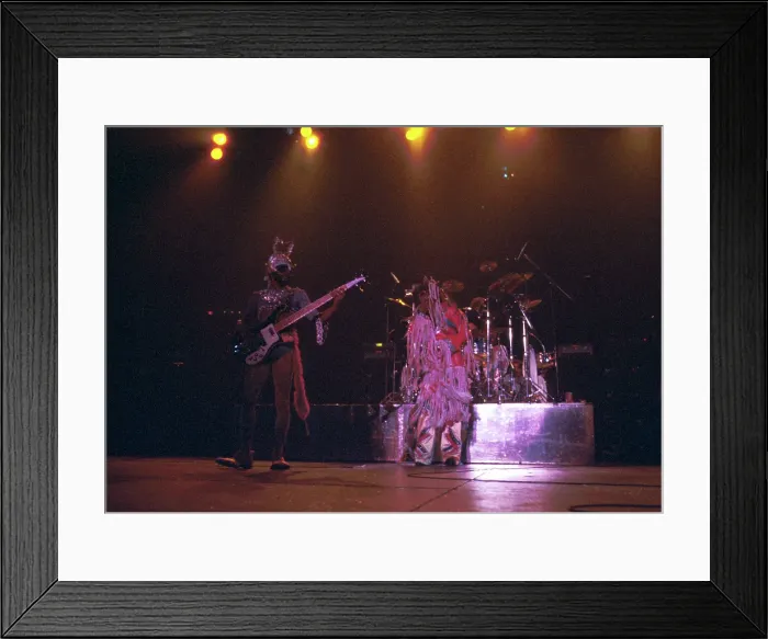 Framed Print : Parliament Bassist And Band Leader In LA Framed Print : Parliament Bassist And Band Leader In LA
