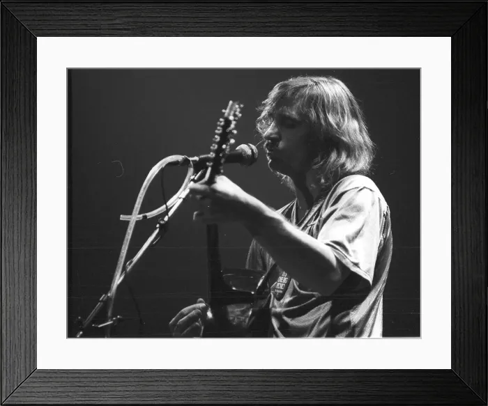 Framed Print : Joe Walsh of the Eagles Performing Framed Print : Joe Walsh of the Eagles Performing