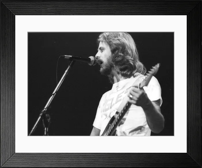 Framed Print : Don Felder Performing Framed Print : Don Felder Performing