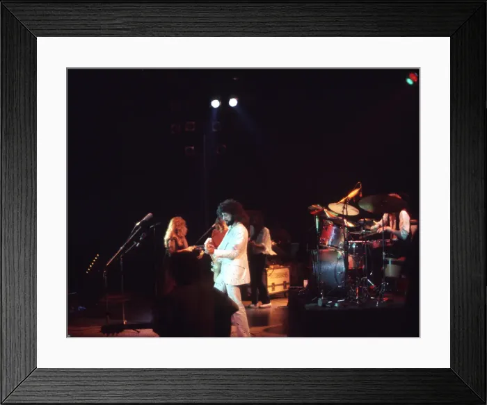 Framed Print : Fleetwood Mac Performing Framed Print : Fleetwood Mac Performing