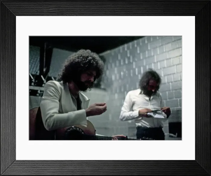 Framed Print : Fleetwood Mac Backstage Framed Print : Fleetwood Mac Backstage