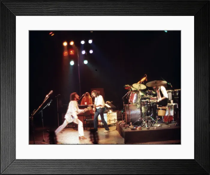 Framed Print : Fleetwood Mac Performing Framed Print : Fleetwood Mac Performing