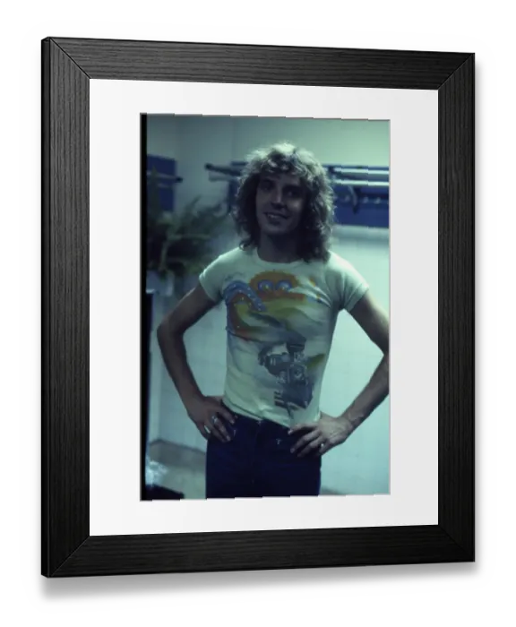 Framed Print : Peter Frampton Backstage Framed Print : Peter Frampton Backstage