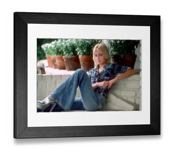 Framed Print : Singer Cherie Currie Of The Rock Band The Runaways Framed Print : Singer Cherie Currie Of The Rock Band The Runaways