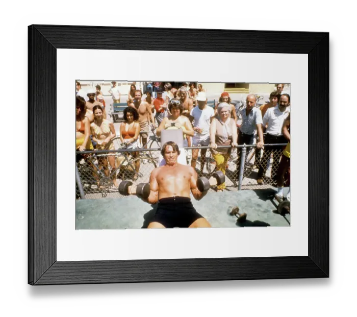 Framed Print : Arnold Schwarzenegger