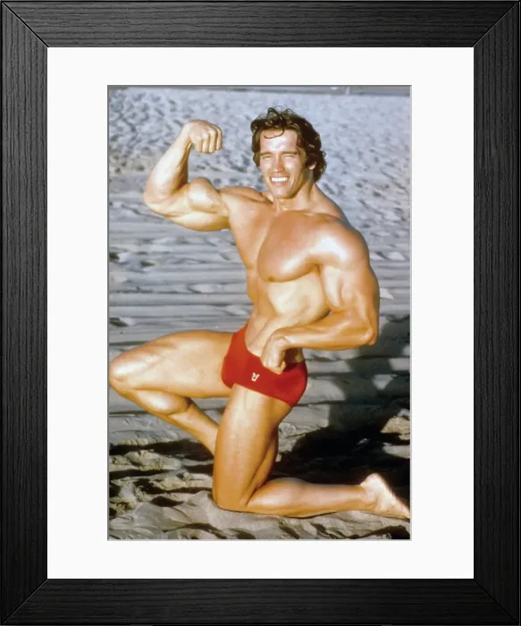 Framed Print : Arnold Schwarzenegger Framed Print : Arnold Schwarzenegger