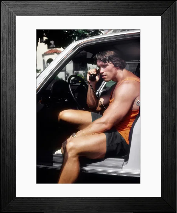 Framed Print : Arnold Schwarzenegger Framed Print : Arnold Schwarzenegger