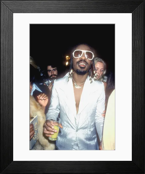 Framed Print : Stevie Wonder Framed Print : Stevie Wonder