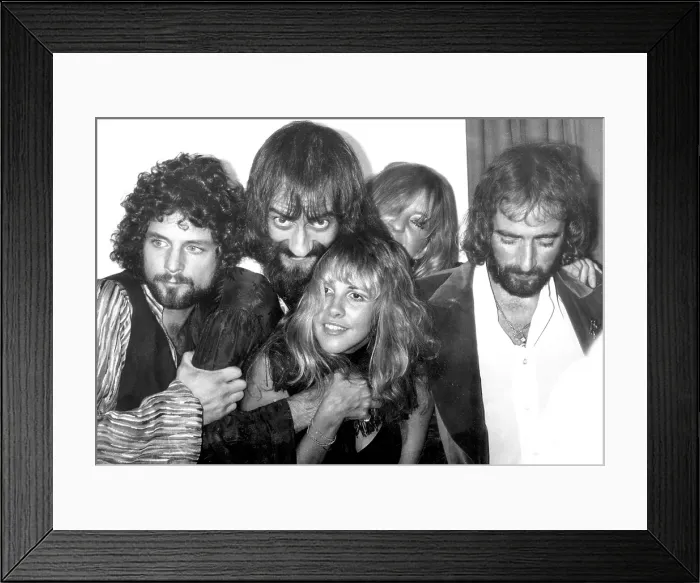 Framed Print : Fleetwood Mac Portrait Framed Print : Fleetwood Mac Portrait