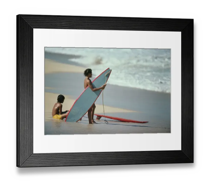 Framed Print : Big Wednesday Location Shoot, Hawaii Framed Print : Big Wednesday Location Shoot, Hawaii