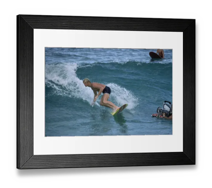 Framed Print : Big Wednesday Location Shoot, Hawaii Framed Print : Big Wednesday Location Shoot, Hawaii