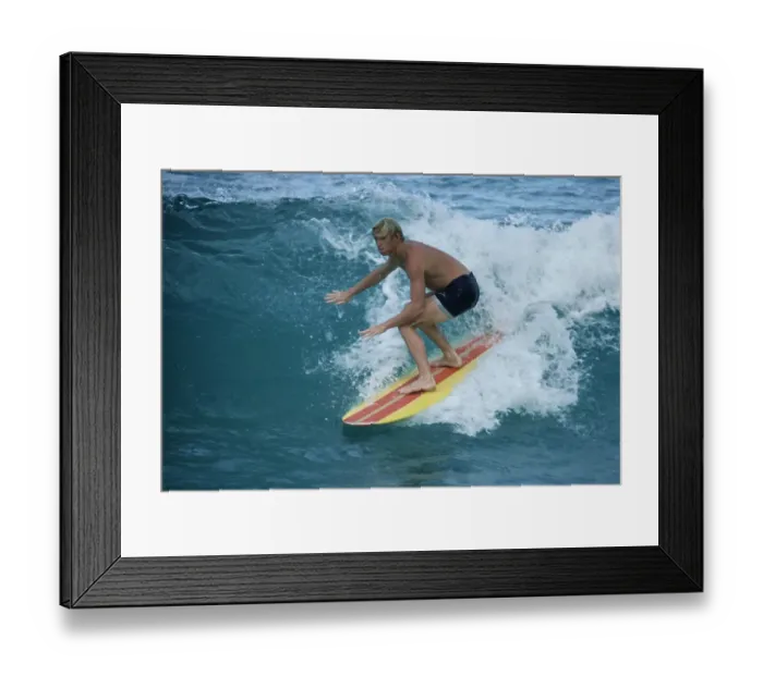 Framed Print : Big Wednesday Location Shoot, Hawaii Framed Print : Big Wednesday Location Shoot, Hawaii