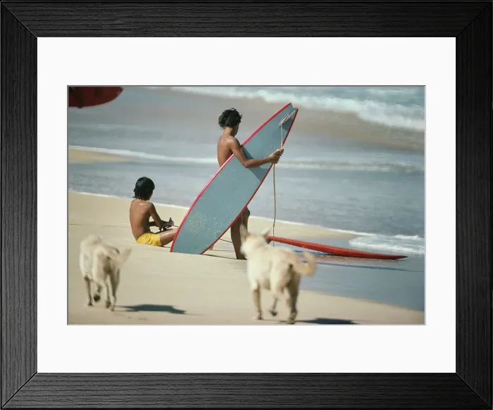 Framed Print : Big Wednesday Location Shoot, Hawaii Framed Print : Big Wednesday Location Shoot, Hawaii
