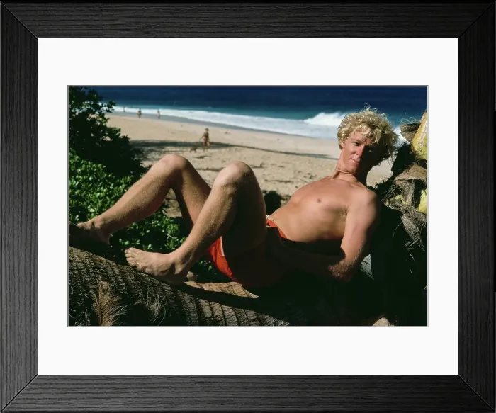 Framed Print : Big Wednesday Location Shoot, Hawaii Framed Print : Big Wednesday Location Shoot, Hawaii