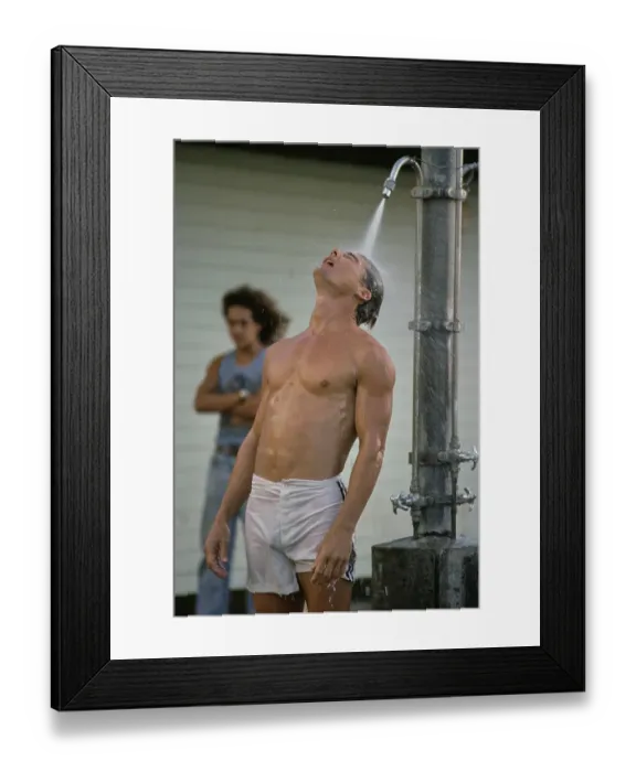 Framed Print : Big Wednesday Location Shoot, Hawaii Framed Print : Big Wednesday Location Shoot, Hawaii