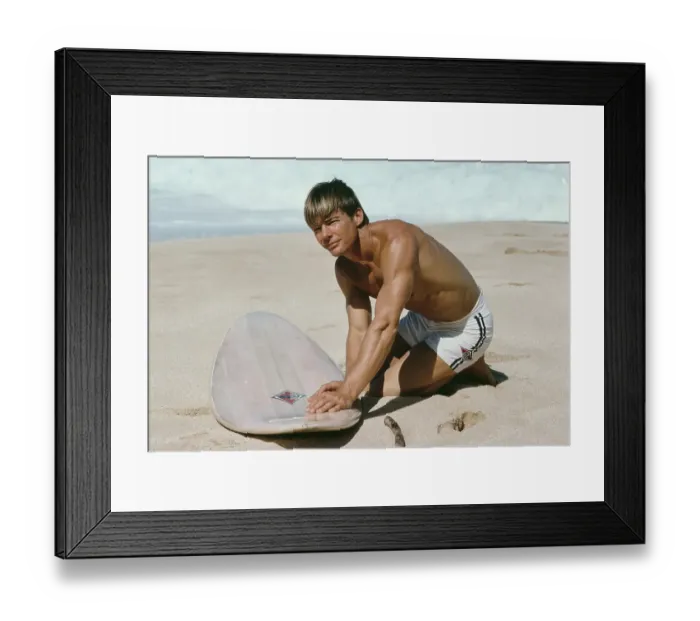 Framed Print : Big Wednesday Location Shoot, Hawaii Framed Print : Big Wednesday Location Shoot, Hawaii