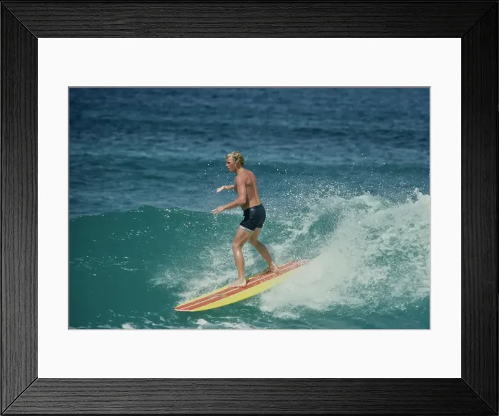 Framed Print : Big Wednesday Location Shoot, Hawaii Framed Print : Big Wednesday Location Shoot, Hawaii