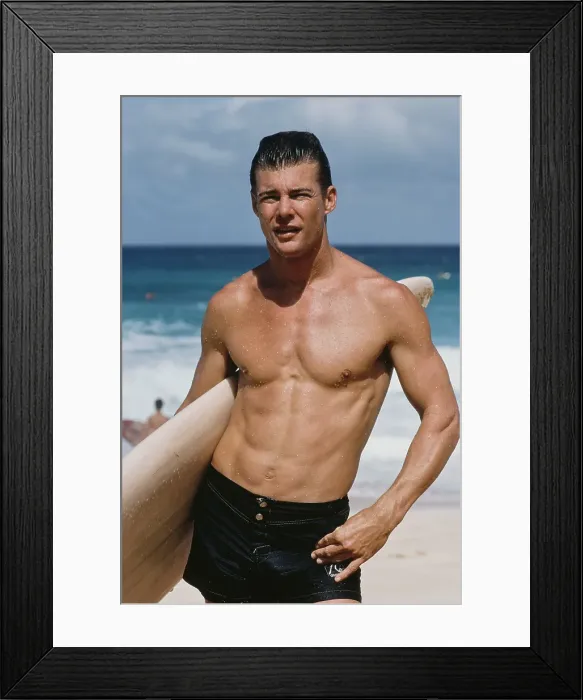 Framed Print : Big Wednesday Location Shoot, Hawaii Framed Print : Big Wednesday Location Shoot, Hawaii