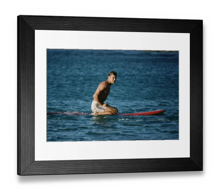 Framed Print : Big Wednesday Location Shoot, Hawaii Framed Print : Big Wednesday Location Shoot, Hawaii