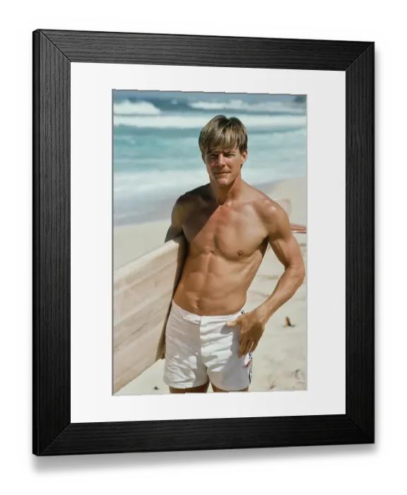 Framed Print : Big Wednesday Location Shoot, Hawaii Framed Print : Big Wednesday Location Shoot, Hawaii
