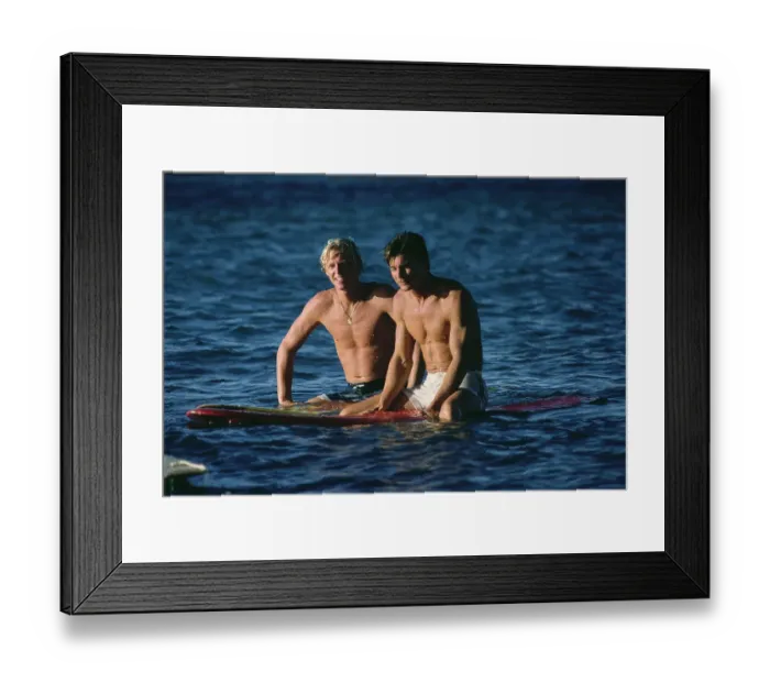 Framed Print : Big Wednesday Location Shoot, Hawaii Framed Print : Big Wednesday Location Shoot, Hawaii
