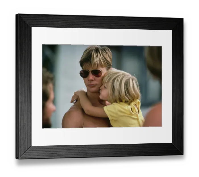 Framed Print : Big Wednesday Location Shoot, Hawaii Framed Print : Big Wednesday Location Shoot, Hawaii