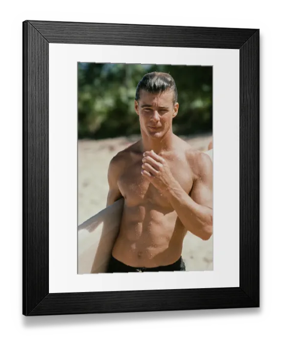 Framed Print : Big Wednesday Location Shoot, Hawaii Framed Print : Big Wednesday Location Shoot, Hawaii