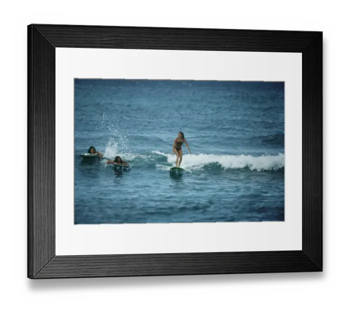 Framed Print : Big Wednesday Location Shoot, Hawaii Framed Print : Big Wednesday Location Shoot, Hawaii