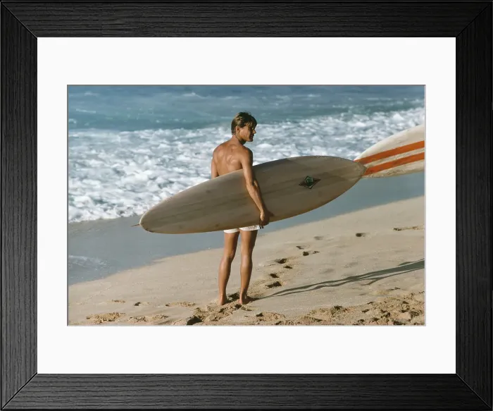 Framed Print : Big Wednesday Location Shoot, Hawaii Framed Print : Big Wednesday Location Shoot, Hawaii