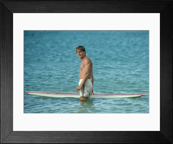 Framed Print : Big Wednesday Location Shoot, Hawaii Framed Print : Big Wednesday Location Shoot, Hawaii