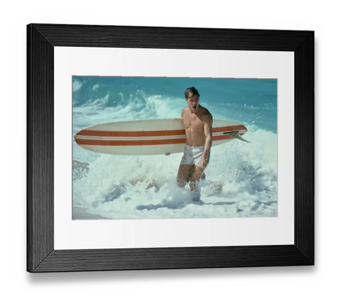 Framed Print : Big Wednesday Location Shoot, Hawaii Framed Print : Big Wednesday Location Shoot, Hawaii
