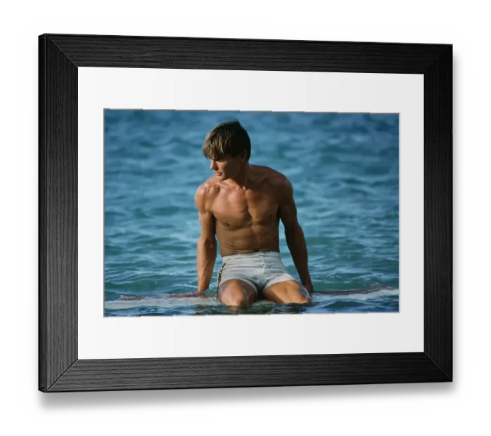 Framed Print : Big Wednesday Location Shoot, Hawaii Framed Print : Big Wednesday Location Shoot, Hawaii